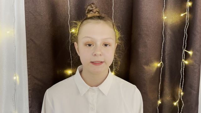 Богданова Полина, 11 лет. Н. М. Рубцов. "Во время грозы"