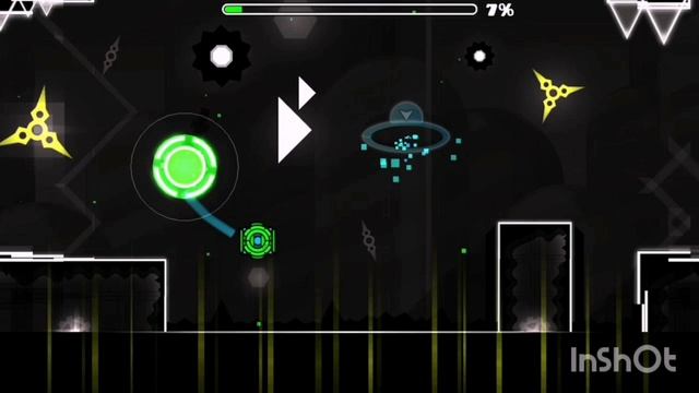 Прохожу уровни с низким FPS в geometry dash