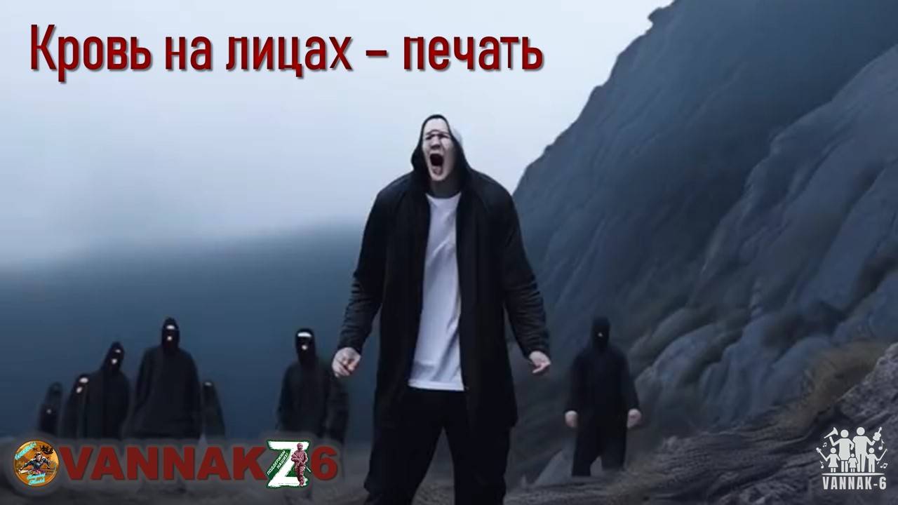 Кровь на лицах – печать