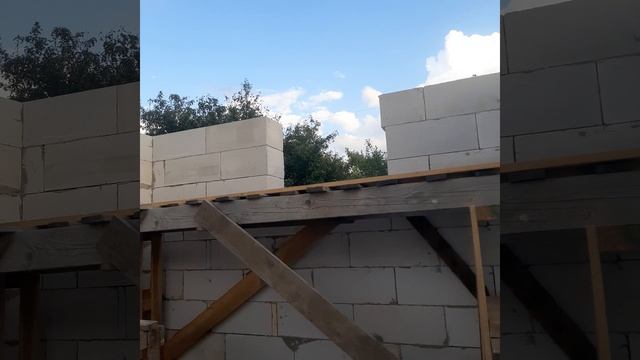 стены из газоблока за тридцать дней