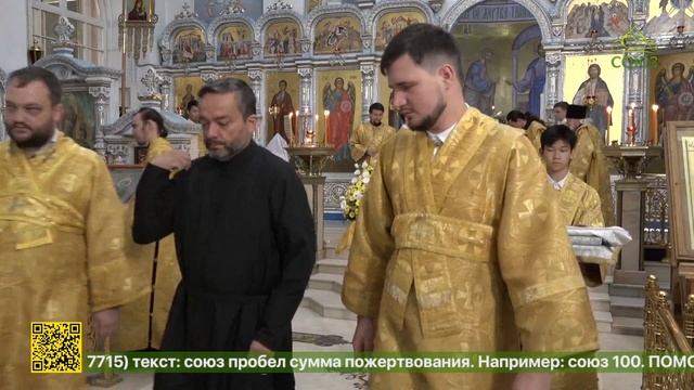 В день памяти апостолов Петра и Павла митрополит Викентий провел праздничные богослужения в Ташкенте