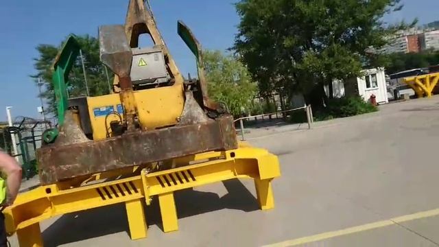 Видео отзыв Траверса-переходник рамная, разборная г/п 13,5т.