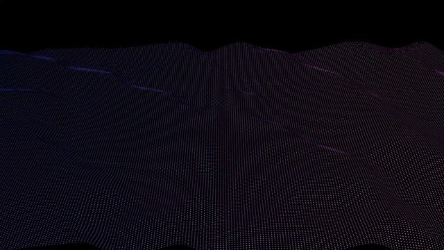 Фон абстрактный волны футаж