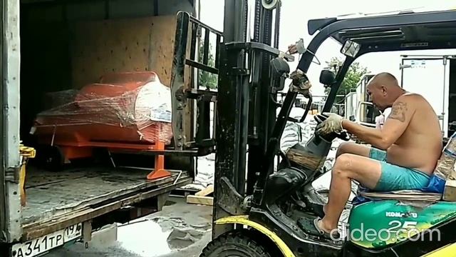 Отгрузка растворосмесителей в организацию АО "Союзтеплострой"