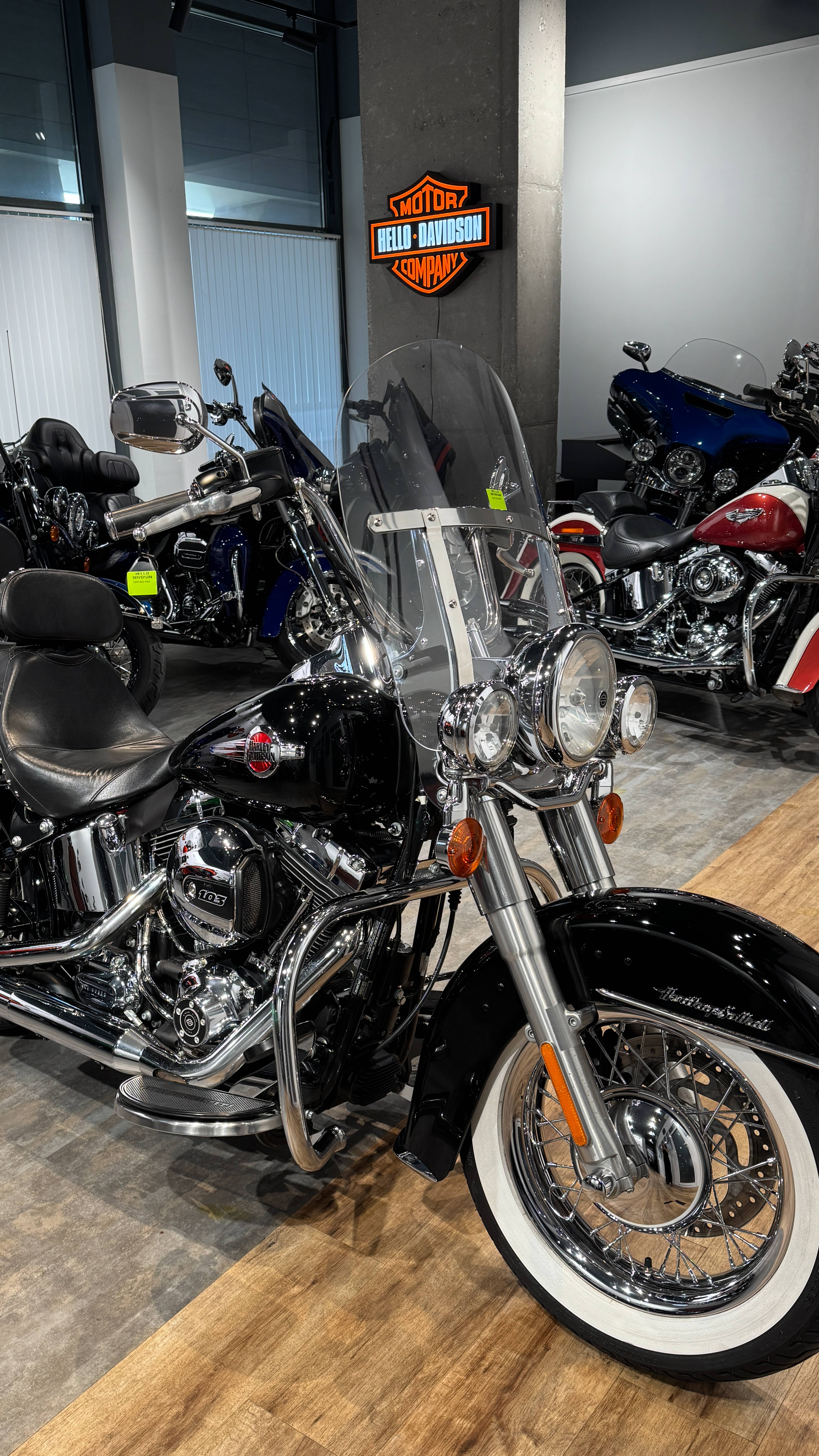 2015 HD Heritage Black ABS