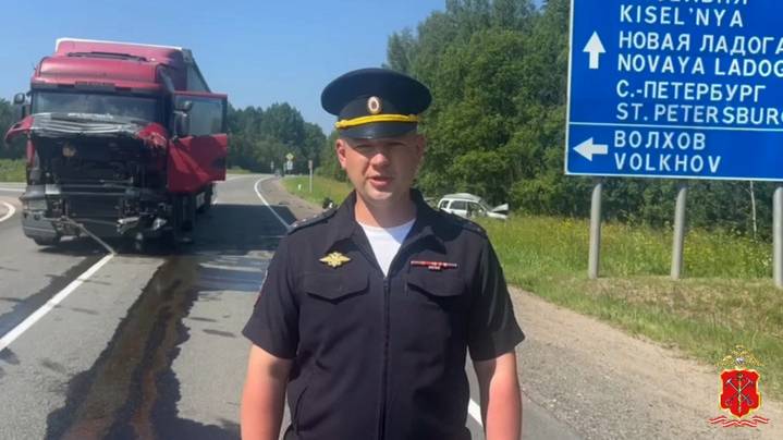 Пенсионерка за рулем авто погибла в ДТП с фурой в Ленобласти