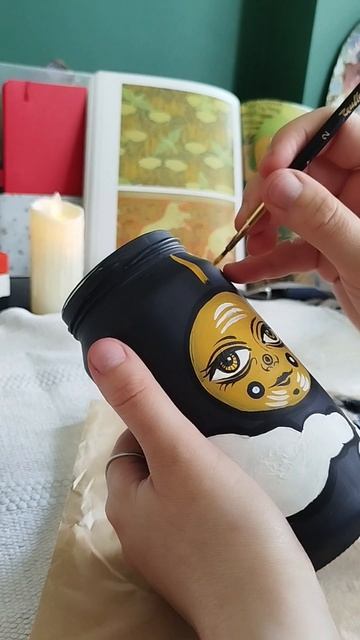 Что я делаю с бабушкиным наследсвом #роспись #творчество #handmade