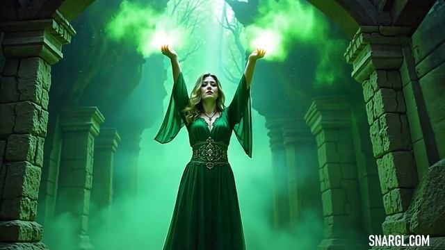 Bright Green Color