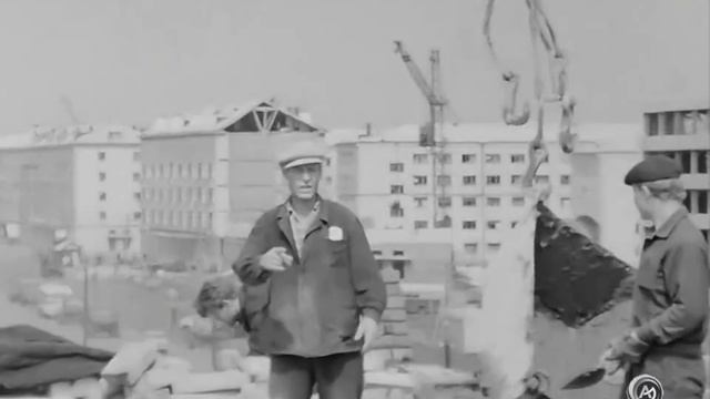 1967 год. Тюмень. Строительство в юго-восточной части города