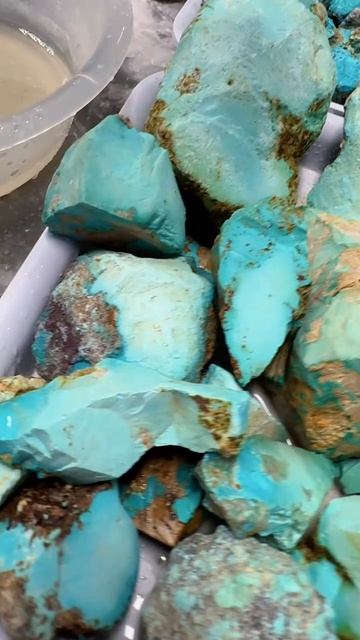20250715-3 Natural Original Turquoise Rough: Earth's Hidden Blue-Green Blind Box