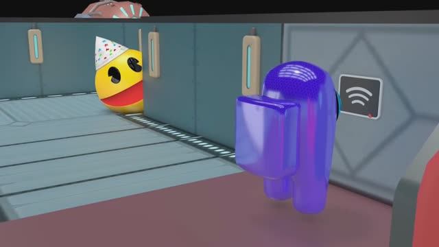 PACMAN против АМОГУСОВ / Приключения PACMAN