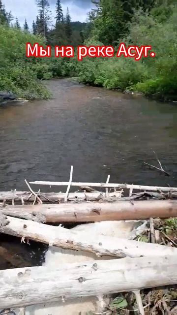 Дорогу размыло ехать только в брод.