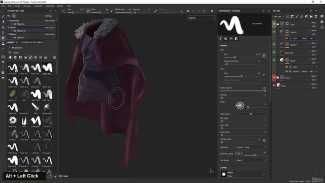 10. Fabric Material for Cape