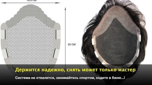 Умные мужские системы волос при облысении