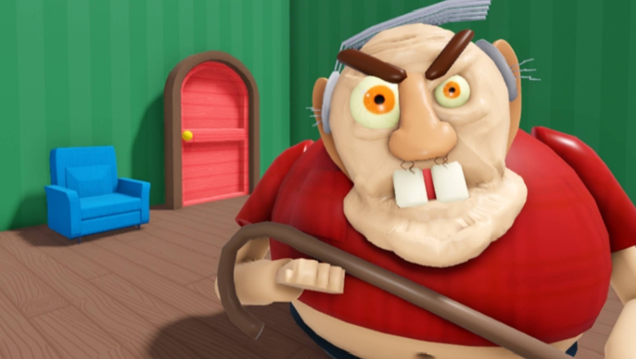 ROBLOX побег от злого деда (обби)👨| угар и безумие.