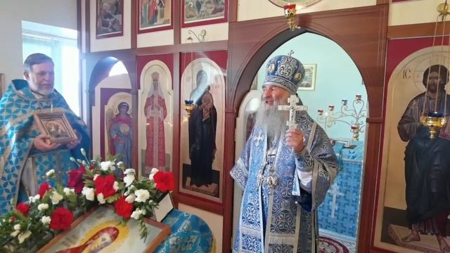 Проповедь митрополита Иоанна в воинской части в праздник иконы Божией Матери "Ахтырская"