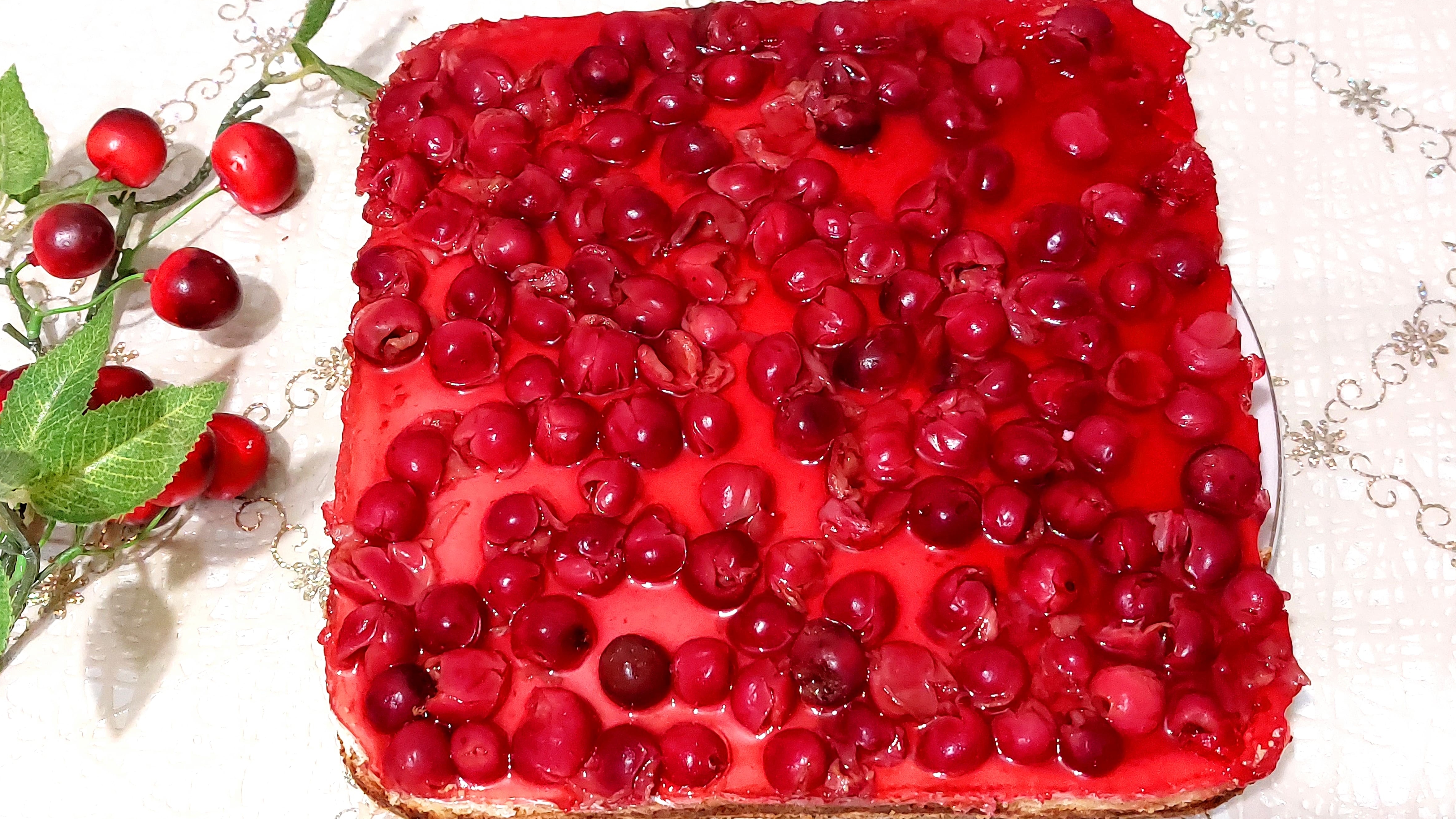 ВИШНЁВЫЙ ПИРОГ, ЛУЧШЕ И ПОЛЕЗНЕЙ ЛЮБОГО ТОРТА!!😋👍