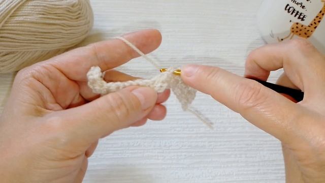 Узор крючком 12 #вязаниекрючком #узорыкрючком