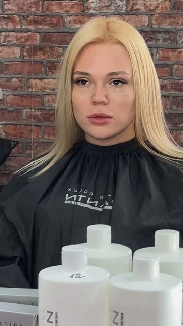 Персиковый блонд #спецблонд #окрашиваниеволос #hair #волосы #hairstyle