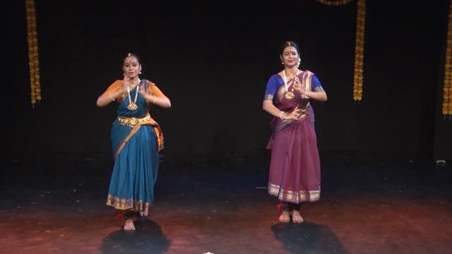 Saraswati Kautukam and Kruti _ Students of Manasi Jog _ Annual Performance  _ Bharatanatyam
