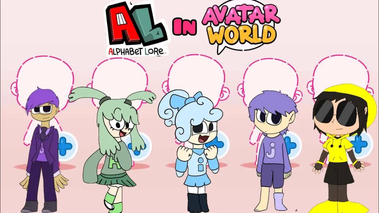 Создаём Alphabet Lore (G-K) в Avatar World 🆎✨