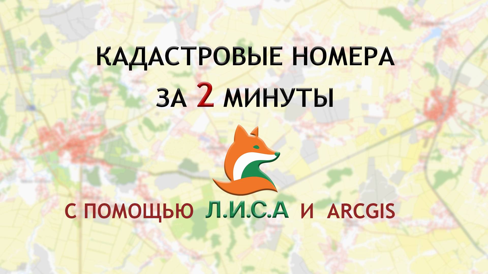 Получение кадастровых номеров - Л.И.С.А.