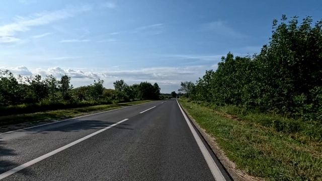 Ах, июль... 
Вспомнил песни Юры Шатунова
🌿🌺🌿
Утренняя дорога на велике, с озера по посёлку, домой