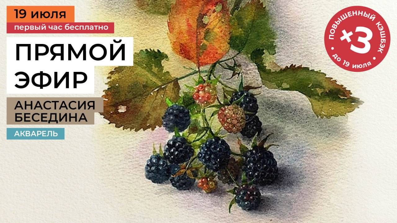 Прямая трансляция с Анастасией Бесединой