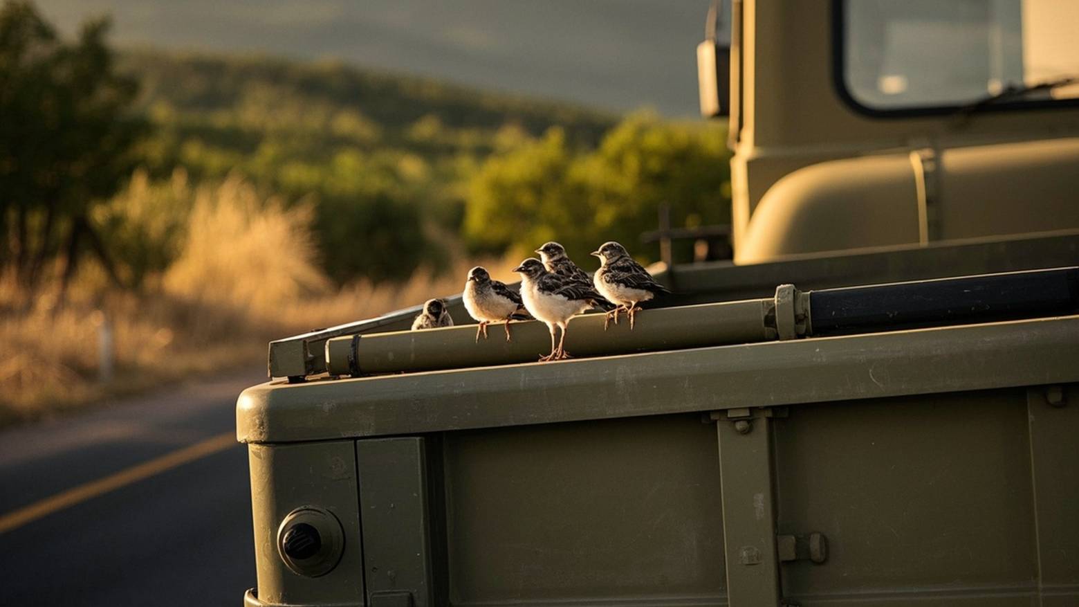Птенцы из бампера: необычная находка российских военных переданная зоологам