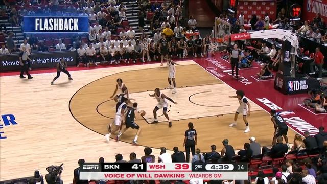 🏀 Егор Дёмин против вашингтона в летней лиге НБА 🏀