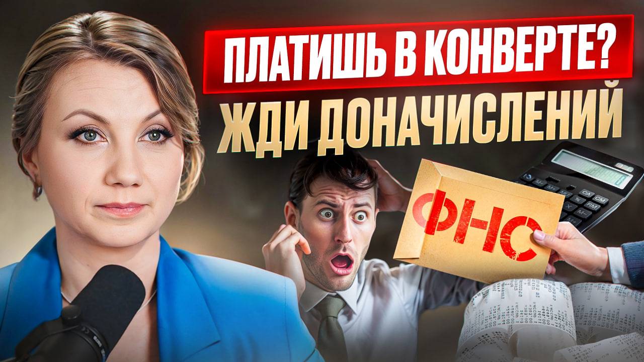 Теперь зарплату в конверте ЛЕГКО ОТСЛЕДИТЬ! / Как налоговая узнаёт и что грозит бизнесу?