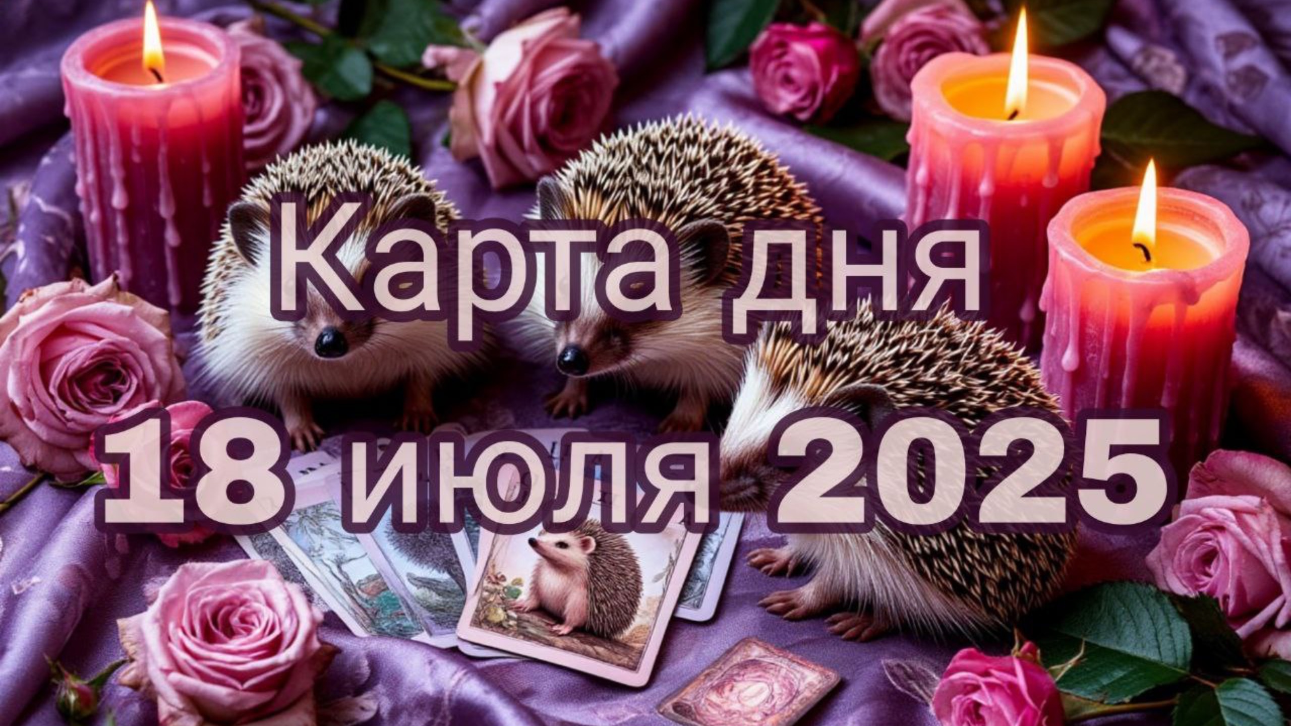 Карта дня 18 июля 2025