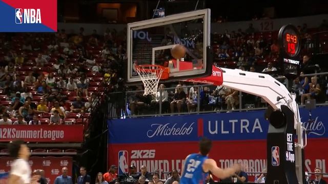 🏀 Первая игра Егора Дёмина в летней лиге НБА 🏀