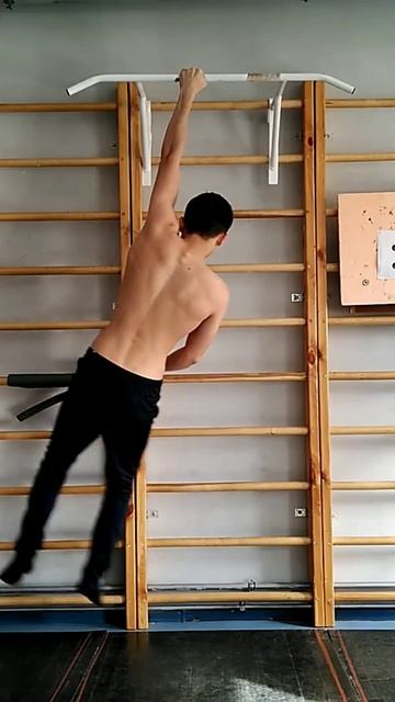 15 one arm pull ups