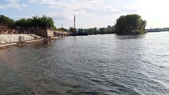 17.7.2025г Енисей -велосипед кама поездка  виды 3 Енисей  VID_20250717_182312