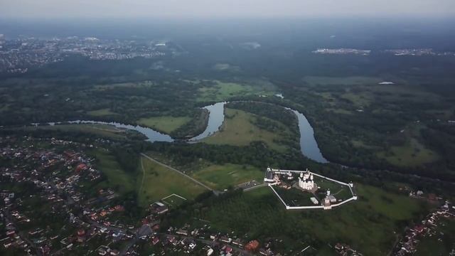 40.Вид на Брянск с высоты пол километра