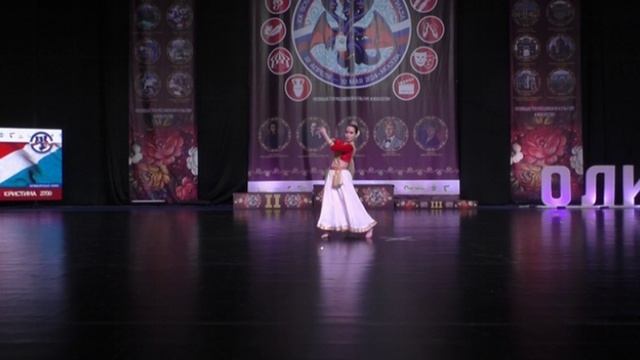 ТАРАНА | Стиль КАТХАК Стилизация | Олимпиада Бхартия Нритья | Москва | Россия