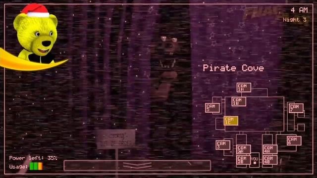 Двойной Скример и Бешеный Фокси Фнаф в Ряльном Времени (Fnaf In Real Time)