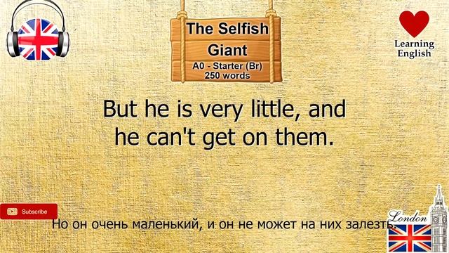 Starter 250w_The Selfish Giant_British Pronunciation