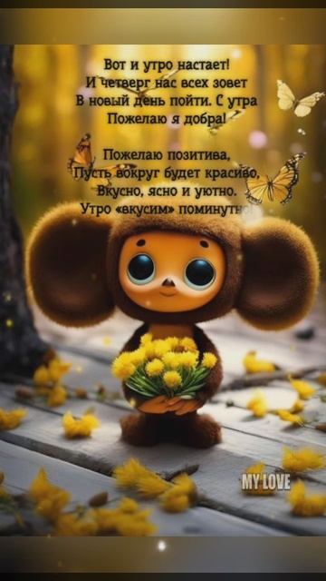 доброе утро