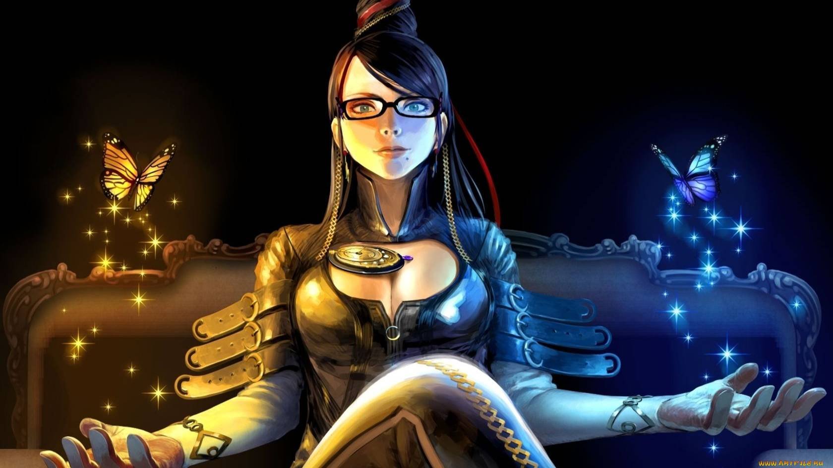 Bayonetta позвала на прогулку по городу 2 встреча ,,пойдем будет чертовски весело,, ;)