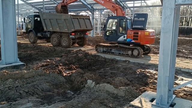 Строительство молочной фермы на 800 голов