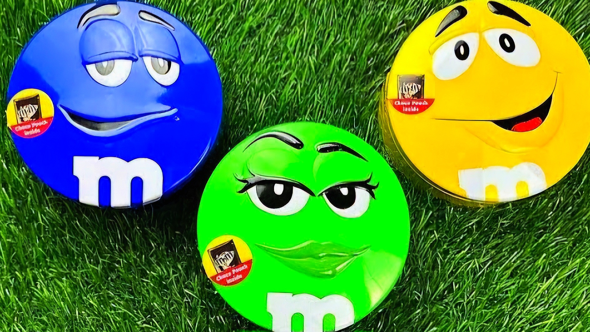 [АСМР] Распаковка и смешивание радужных конфет в банках M&M'S
