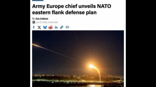 🇺🇸🤬🇷🇺 США спланировали «подавление» обороны Калининграда
▪️Командующий армией США в Европе