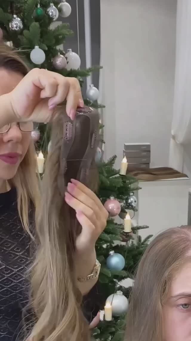 Система волос на клипсах для конкурса красоты!
