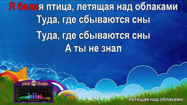 Летящая над облаками (караоке)