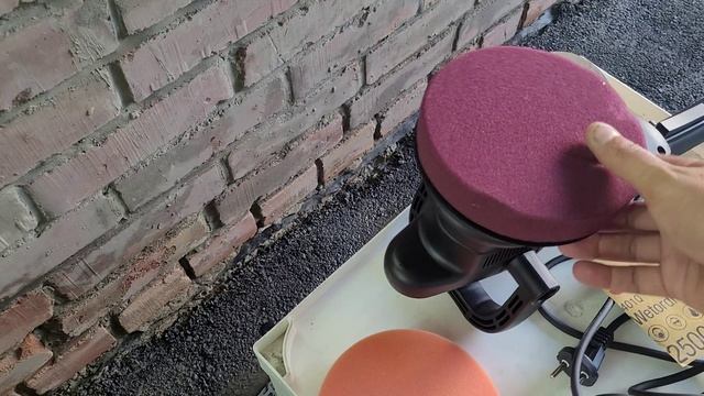 Полировальная машинка для автомобиля эксцентриковая
