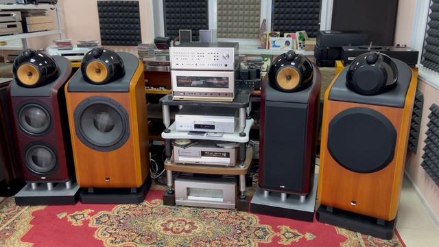 B&W 800 и 801D предварительное сравнение