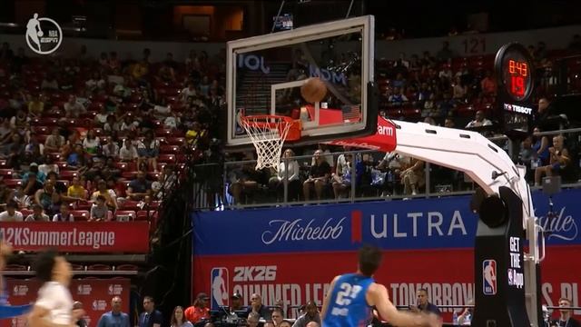 🏀 Первая игра Егора Дёмина в летней лиге НБА 🏀
