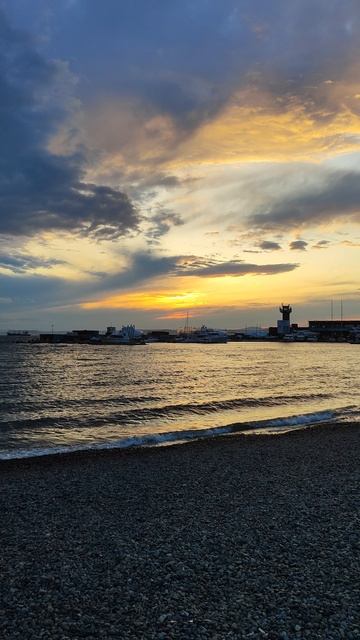 Владивосток красивый закат.